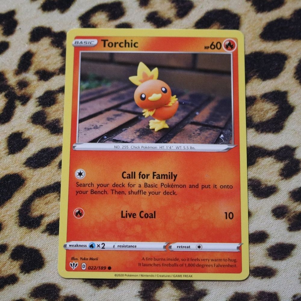 Torchic 022/189 Pokemon Card